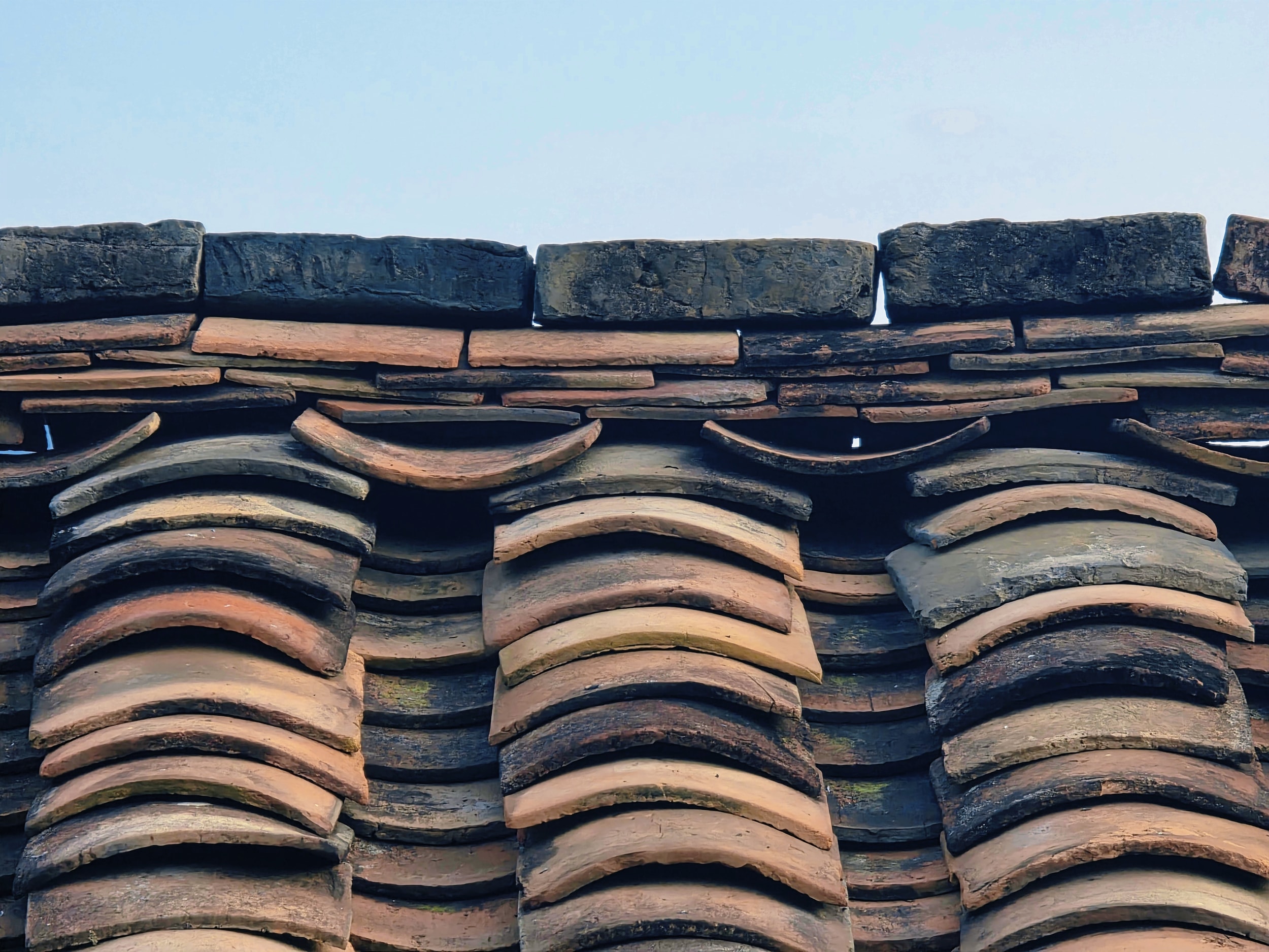 Tuiles yin-yang. Photo : CTV/CVN