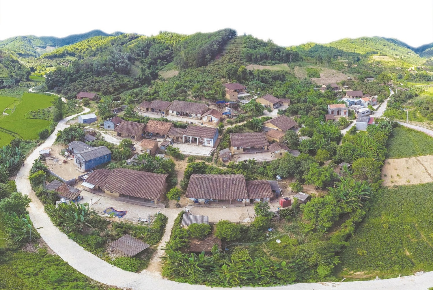 Vue panoramique de l’ancien village de Bac Hoa à Bac Ninh. Photo : CTV/CVN