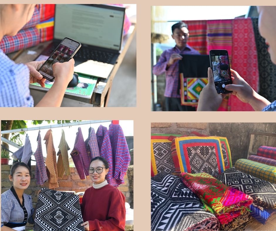 Xanh bạc hà Ảnh biển Ảnh ghép Bài đăng Facebook